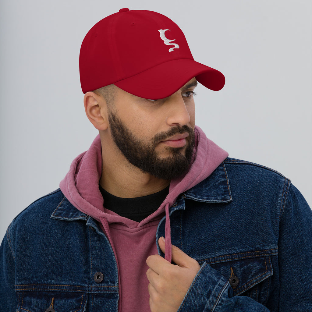 UN WHITE LOGO DAD HAT IN 5 DIFFERENT COLORS