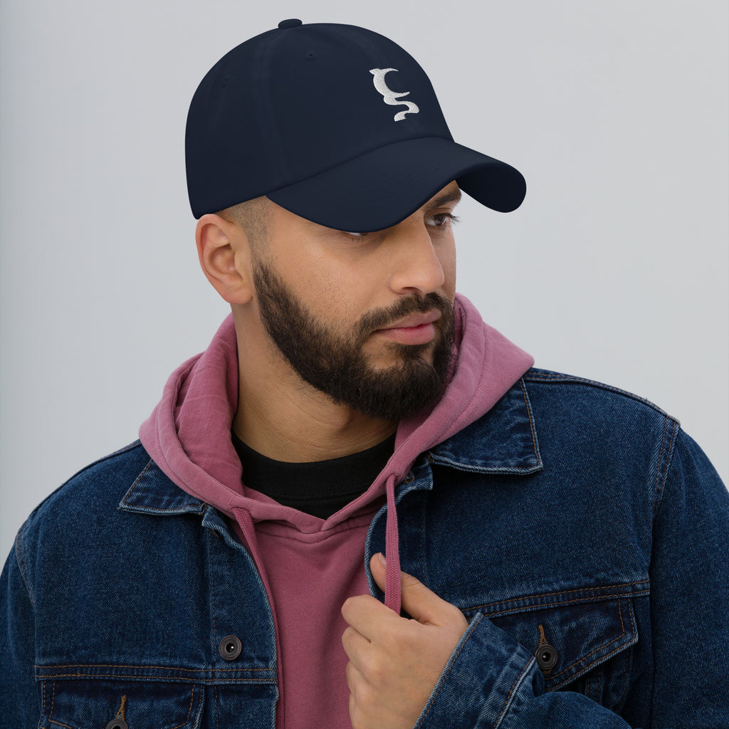 UN WHITE LOGO DAD HAT IN 5 DIFFERENT COLORS