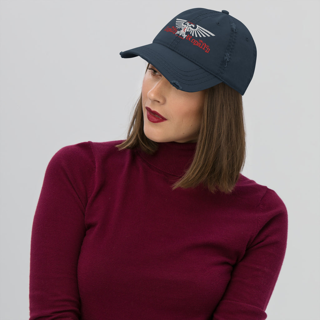 LOYALTY & ROYALTY DISTRESSED DAD HAT 3 DIFFERENT COLORS