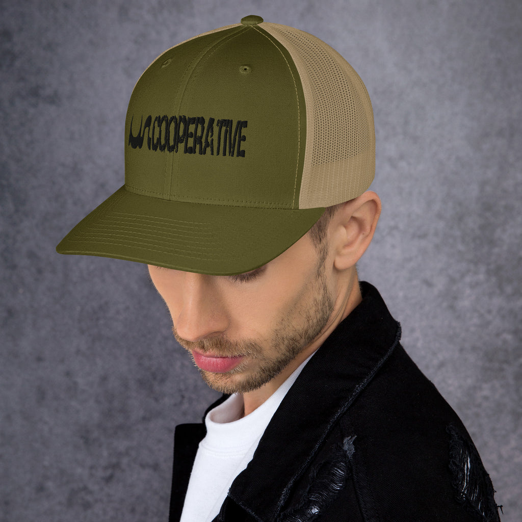 UN COOPERTIVE TRUCKER CAP IN 5 DIFFERENT COLORS