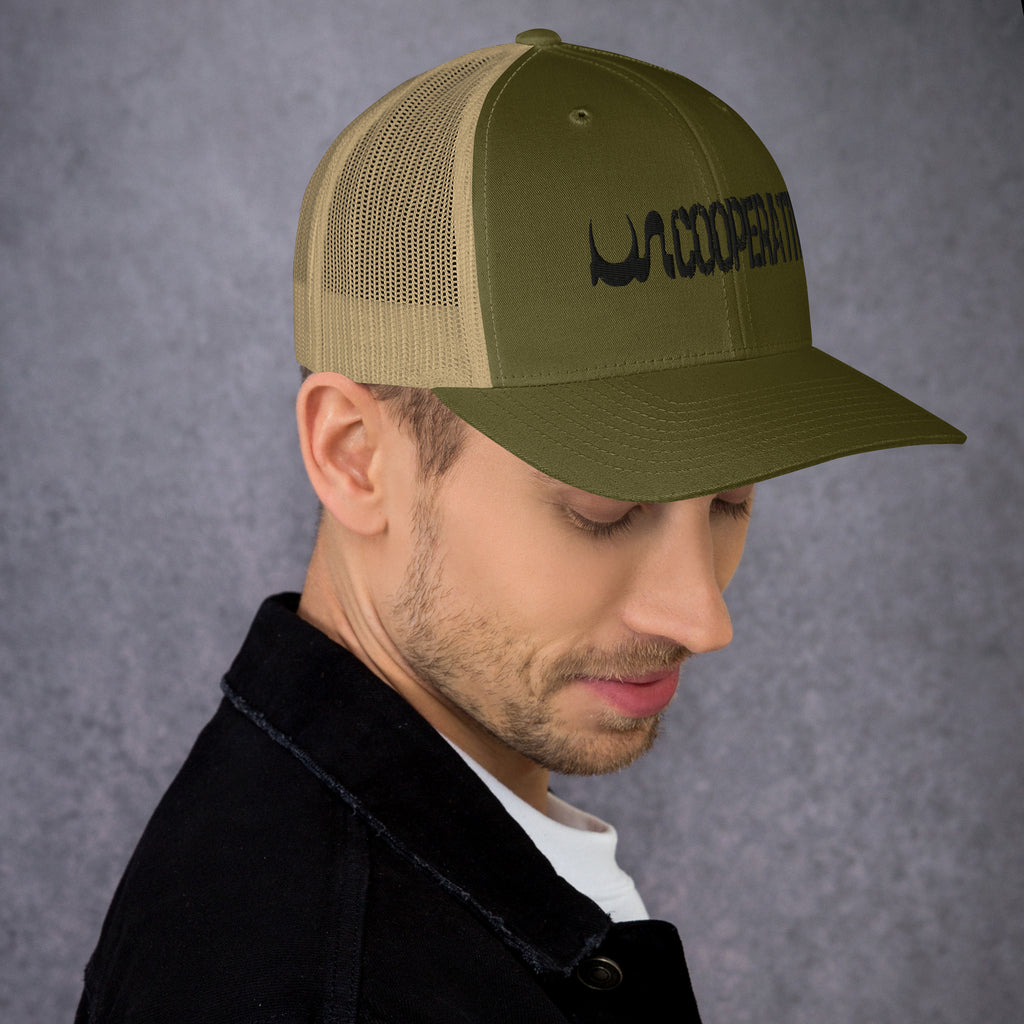 UN COOPERTIVE TRUCKER CAP IN 5 DIFFERENT COLORS