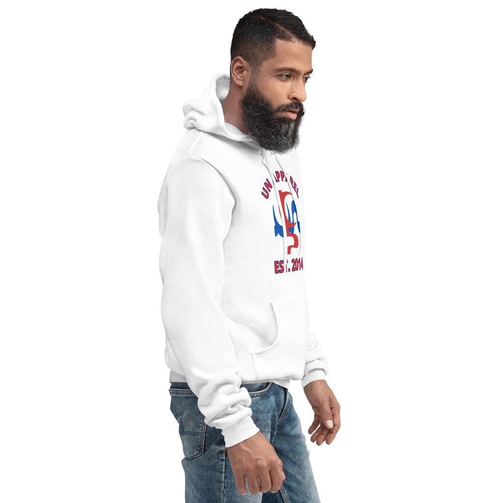 UN APPAREL EST.2014 UNISEX HOODIE IN 4 DIFFERENT COLORS