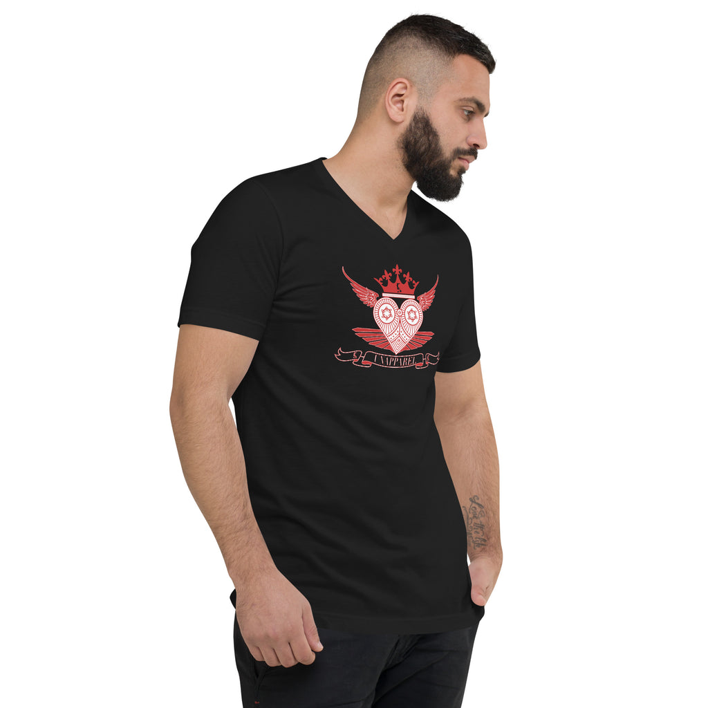 UN APPAREL UNISEX V-NECK TSHIRT IN 2 DIFFERENT COLORS