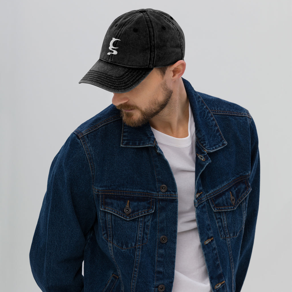 UN LOGO VINTAGE COTTON TWILL CAPS IN 4 DIFFERENT COLORS