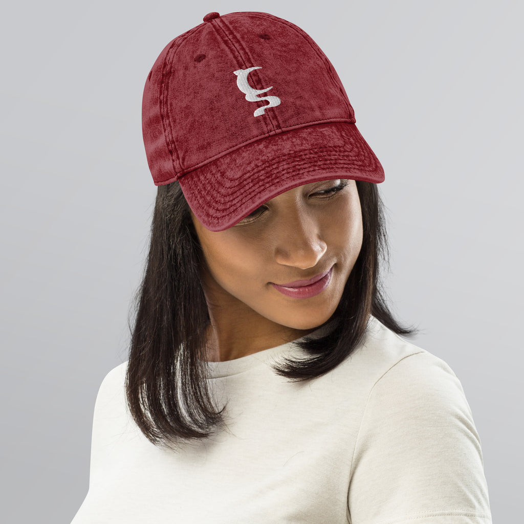 UN LOGO VINTAGE COTTON TWILL CAPS IN 4 DIFFERENT COLORS