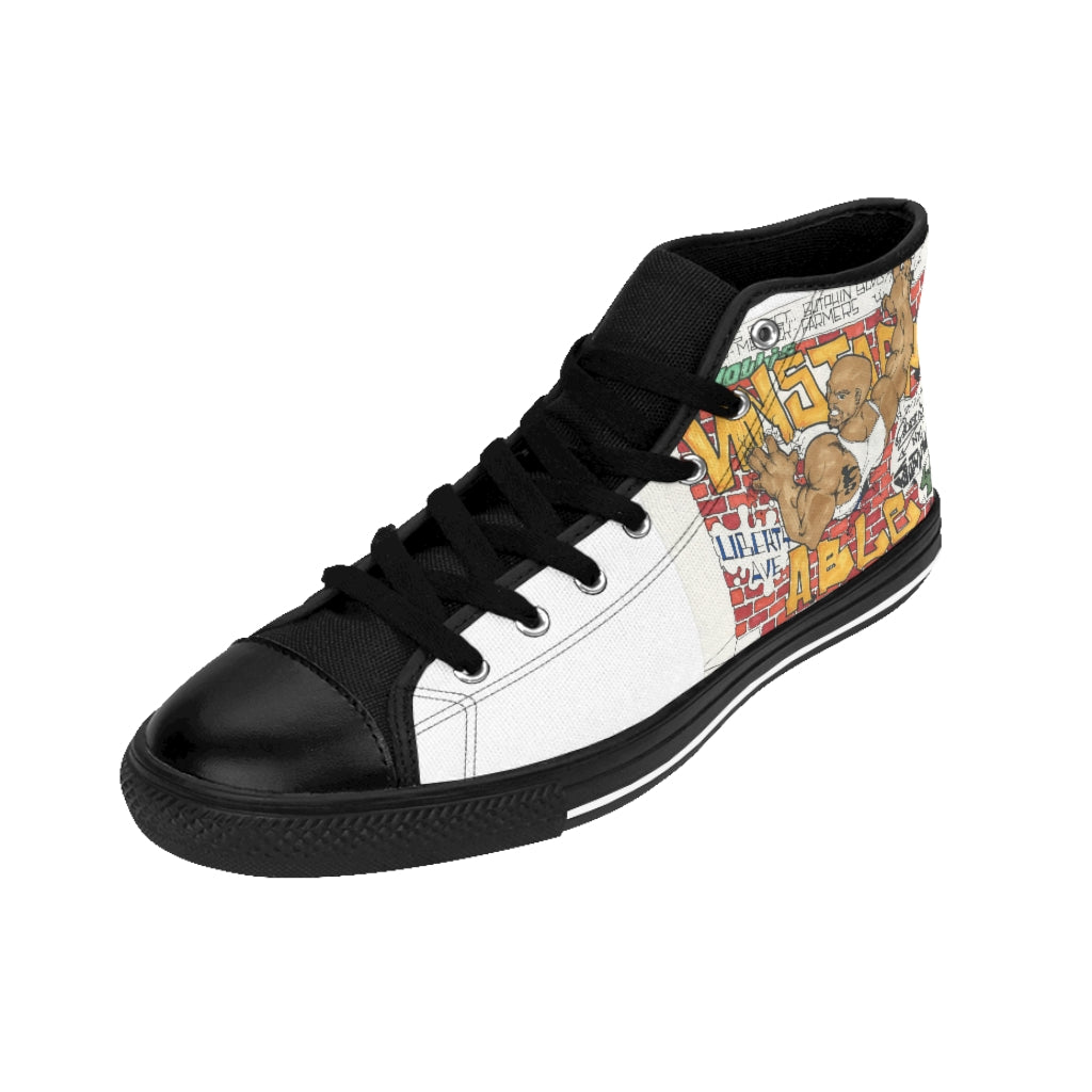 UN GRAFFITI Men's High-top Sneakers
