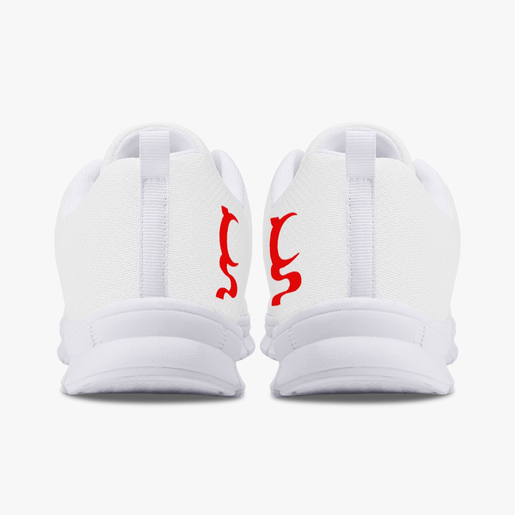 177. Classic Lightweight Mesh Sneakers - White/Black