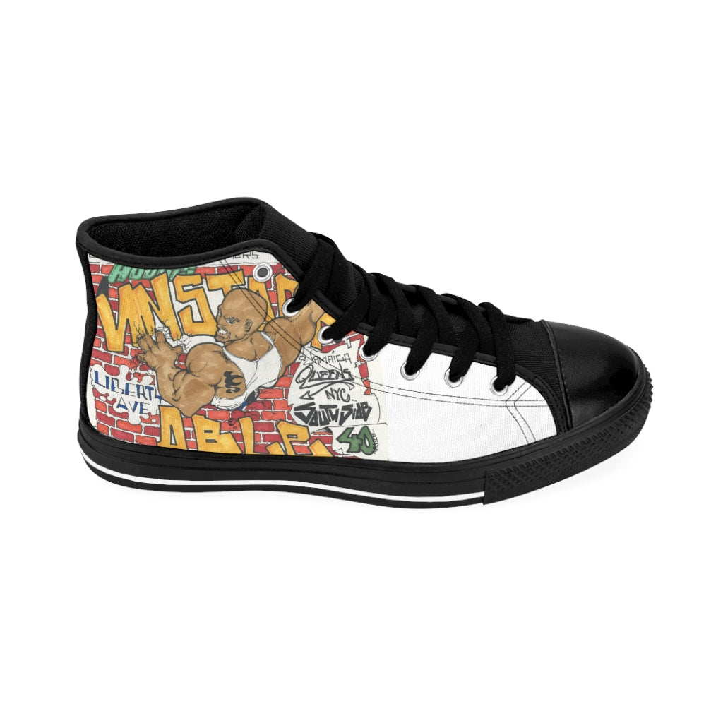 UN GRAFFITI Men's High-top Sneakers