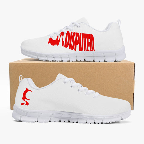 UN DISPUTED Classic Lightweight Mesh Sneakers - White/Black