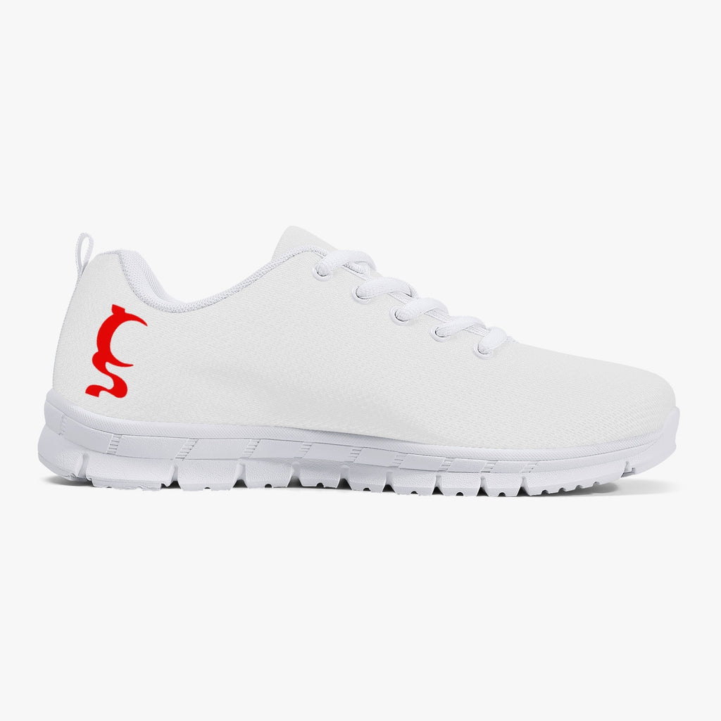177. Classic Lightweight Mesh Sneakers - White/Black