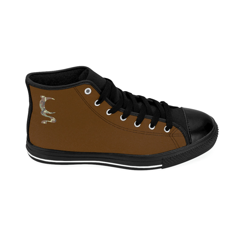 UN Apparel Camouflage Men's High-top Sneakers