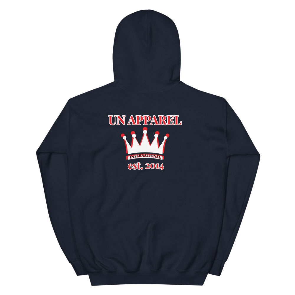 EXCLUSIVE UN COLLECTION UNISEX HOODIE IN 5 DIFFERENT COLORS