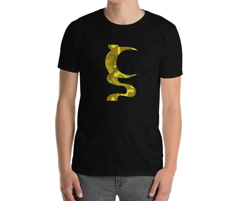 UN GOLD CAMOUFLAGE LOGO TSHIRT IN 5 DIFFERENT COLORS