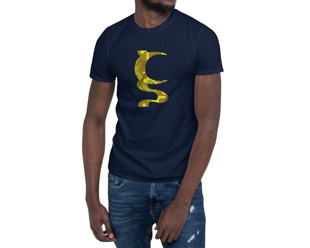 UN GOLD CAMOUFLAGE LOGO TSHIRT IN 5 DIFFERENT COLORS