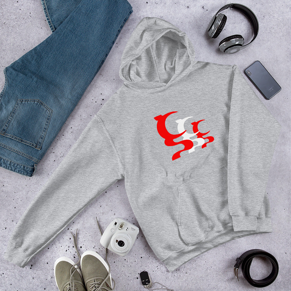 UN DISPUTED  UNISEX HOODIE IN 6 DIFFERENT COLORS