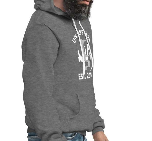 UN APPAREL EST.2014 UNISEX HOODIE IN 4 DIFFERENT COLORS