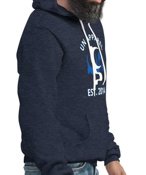 UN APPAREL EST.2014 UNISEX HOODIE IN 4 DIFFERENT COLORS