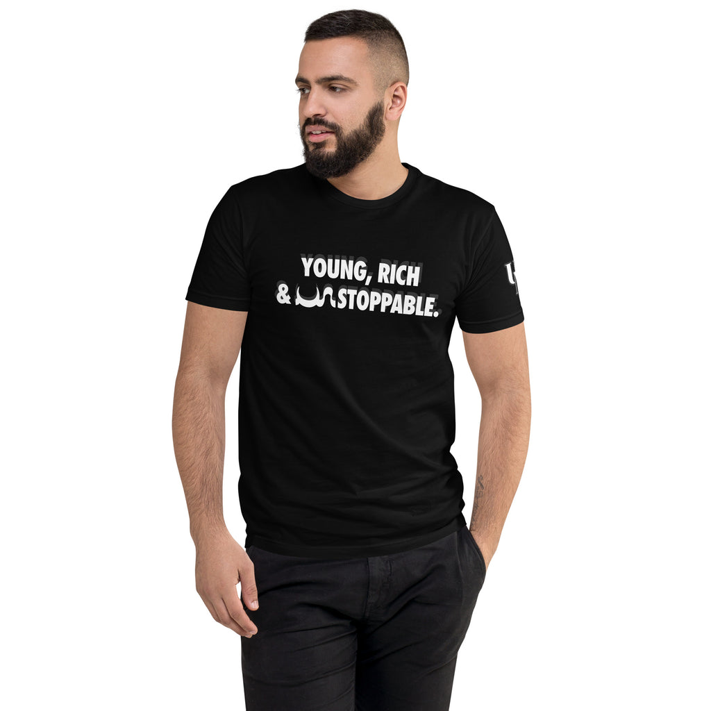 YOUNG, RICH & UN STOPPABLE TSHIRT IN 6 DIFFERENT COLORS