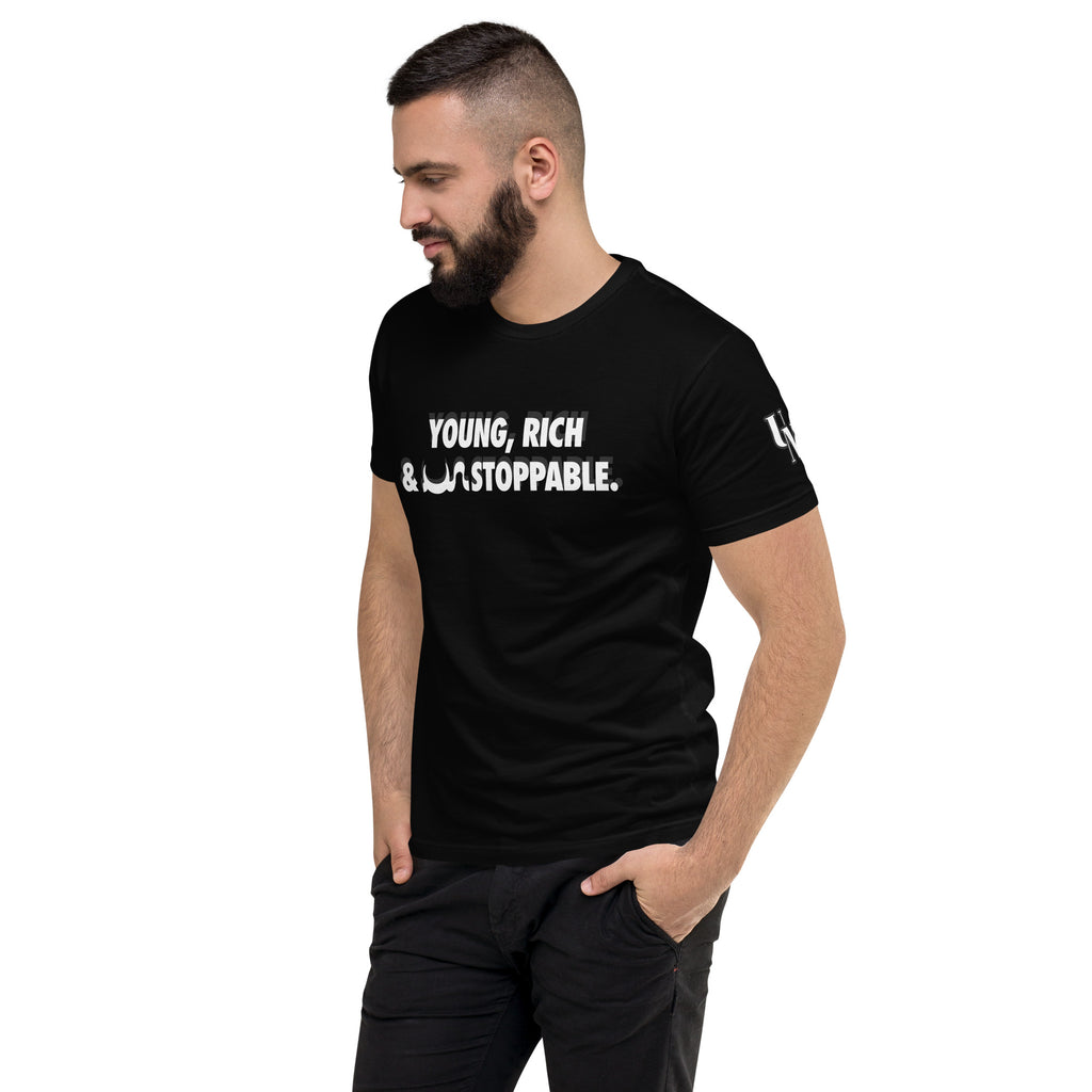 YOUNG, RICH & UN STOPPABLE TSHIRT IN 6 DIFFERENT COLORS