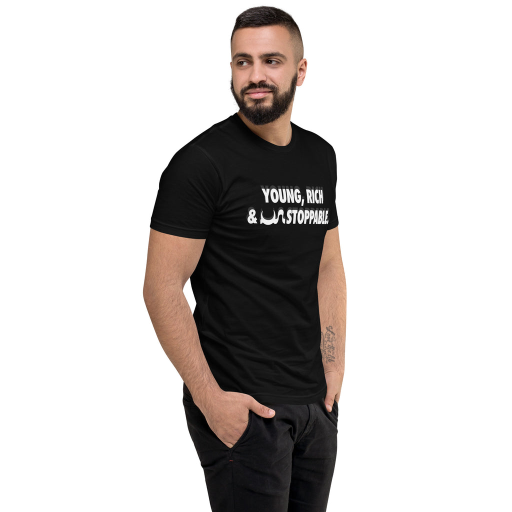 YOUNG, RICH & UN STOPPABLE TSHIRT IN 6 DIFFERENT COLORS