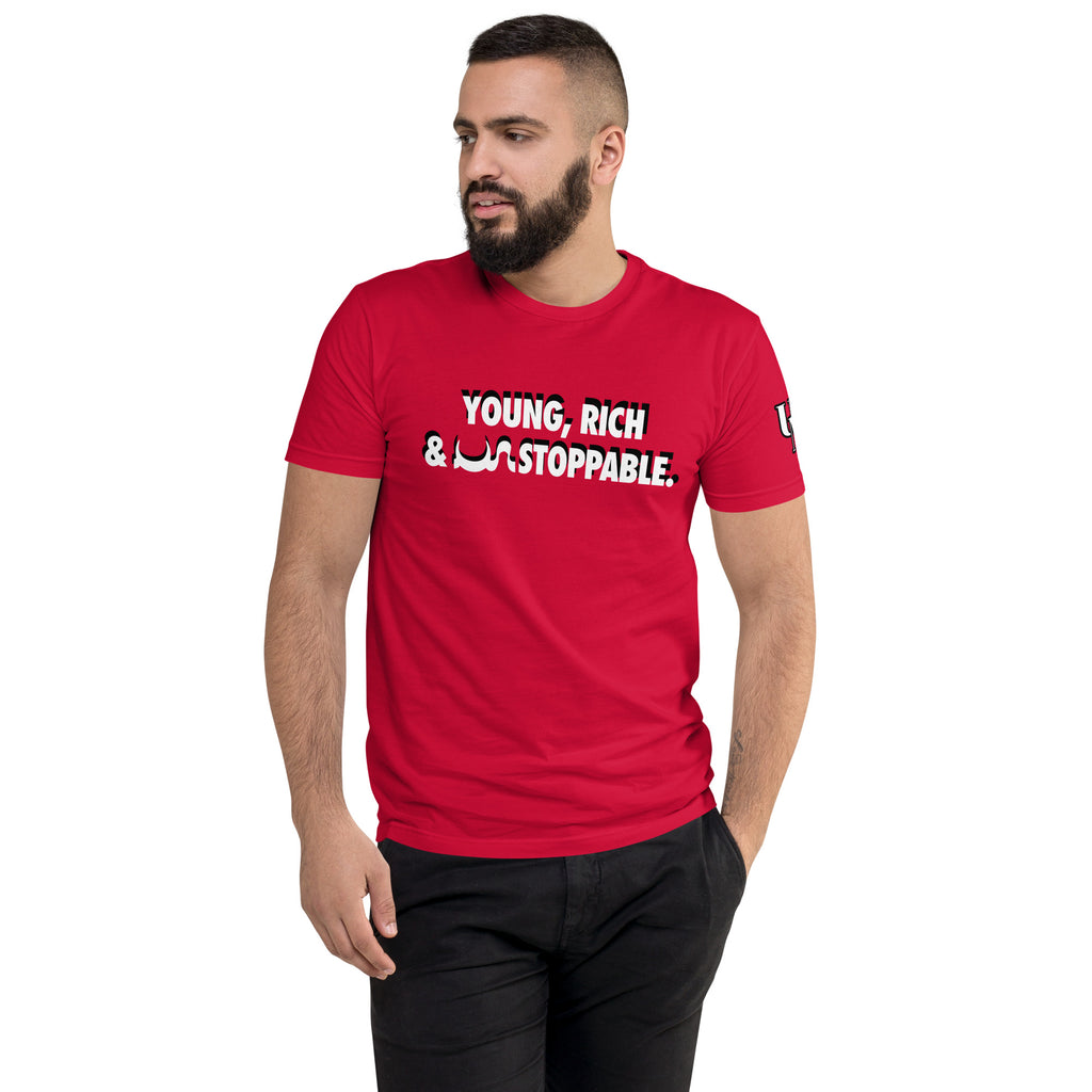 YOUNG, RICH & UN STOPPABLE TSHIRT IN 6 DIFFERENT COLORS