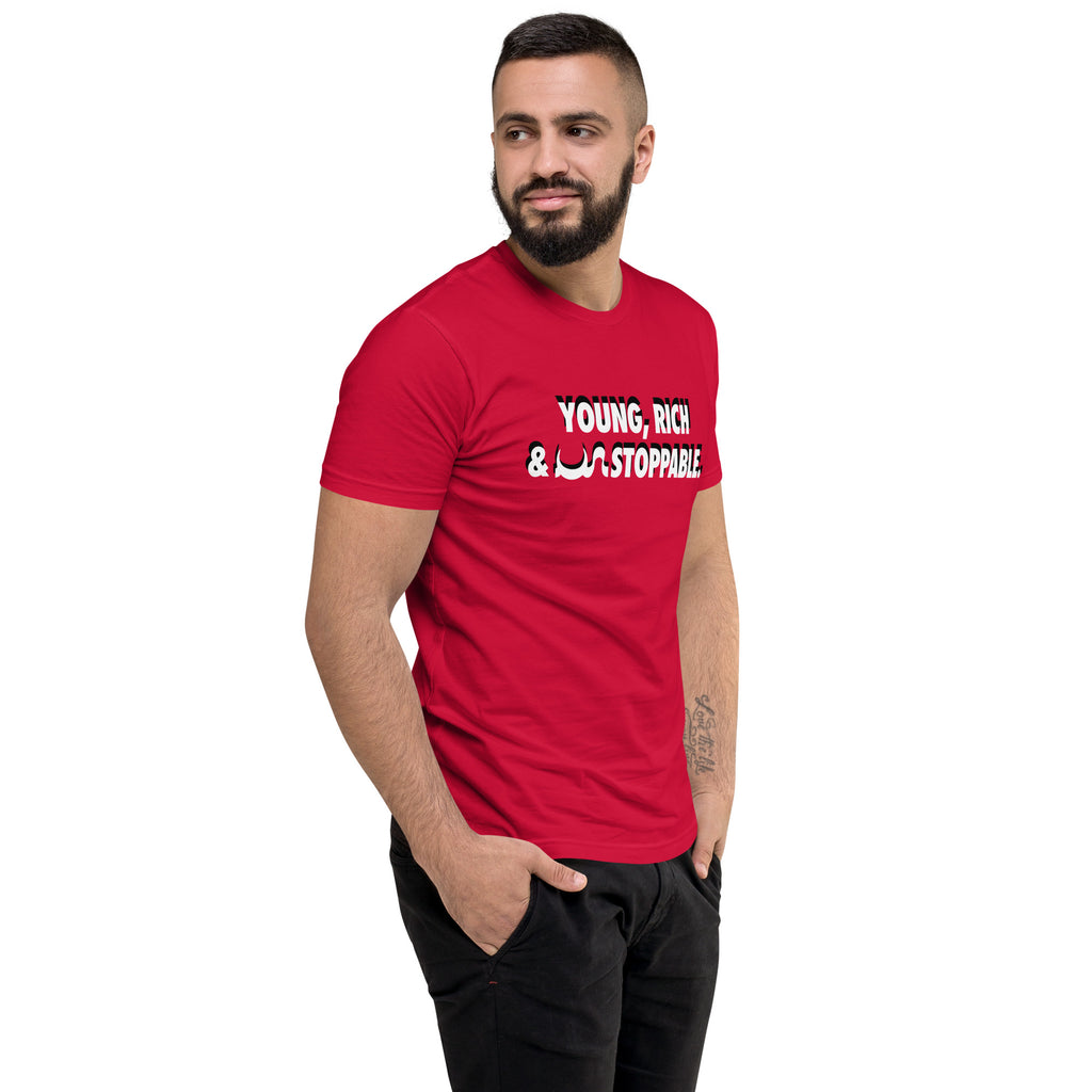 YOUNG, RICH & UN STOPPABLE TSHIRT IN 6 DIFFERENT COLORS