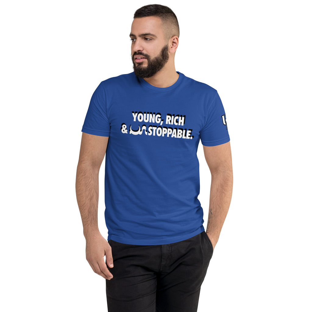 YOUNG, RICH & UN STOPPABLE TSHIRT IN 6 DIFFERENT COLORS