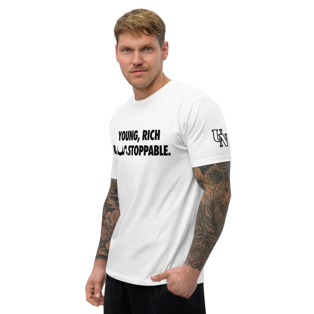 YOUNG, RICH & UN STOPPABLE TSHIRT IN 6 DIFFERENT COLORS