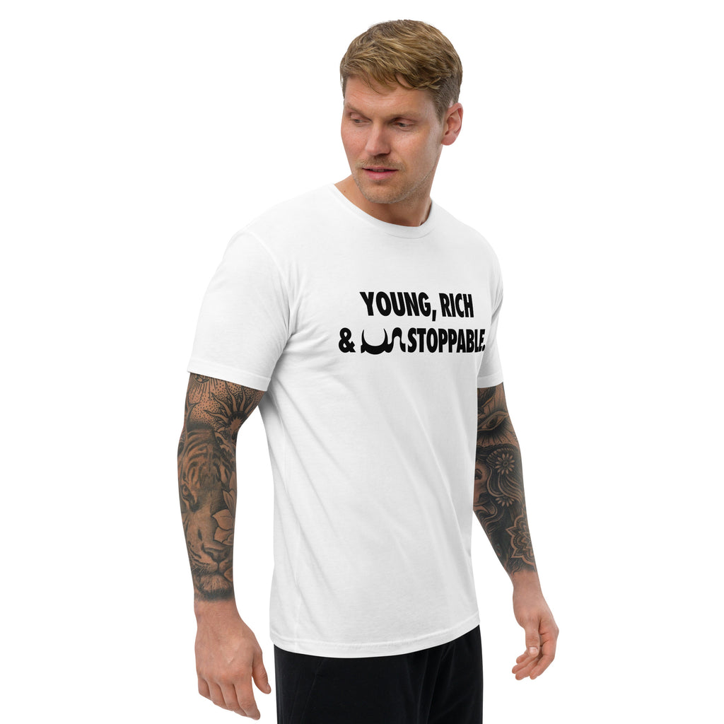 YOUNG, RICH & UN STOPPABLE TSHIRT IN 6 DIFFERENT COLORS