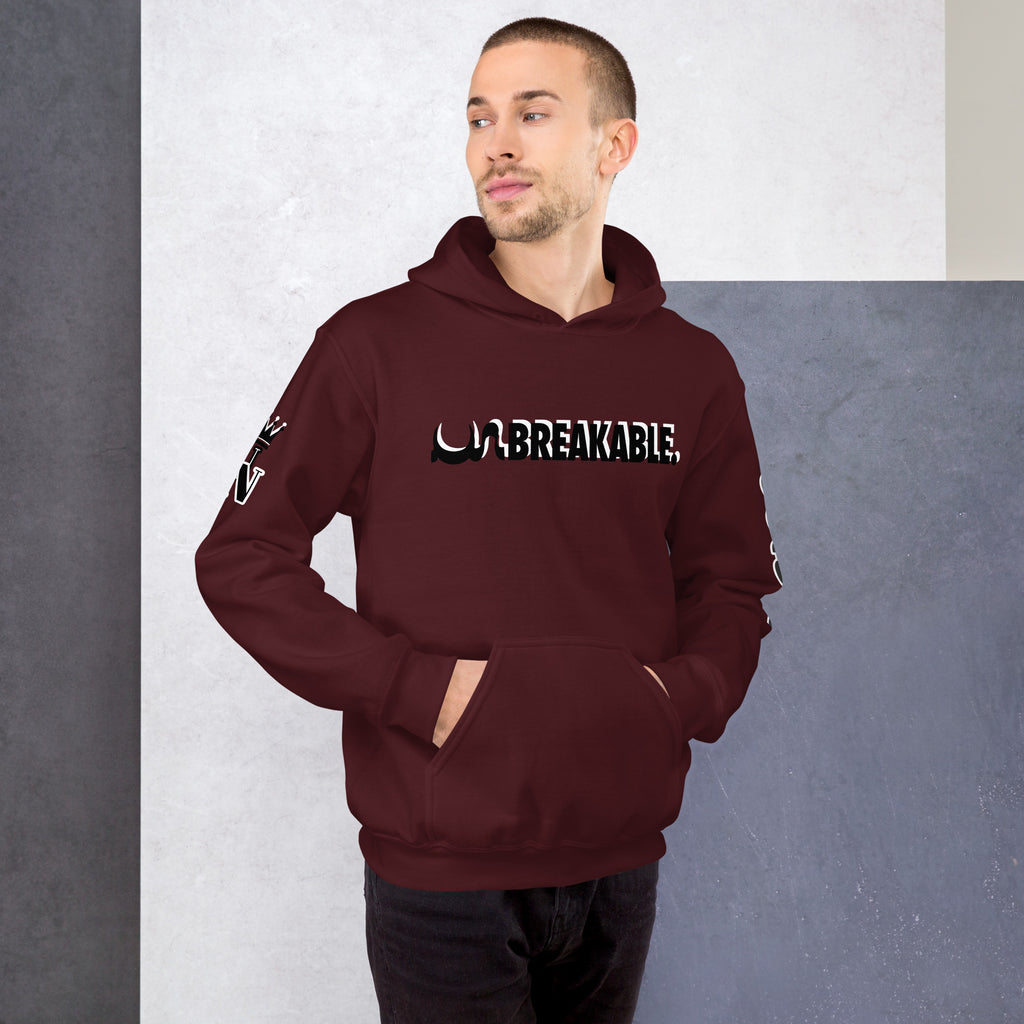 UN BREAKABLE UNISEX HOODIE IN 13 DIFFERENT COLORS