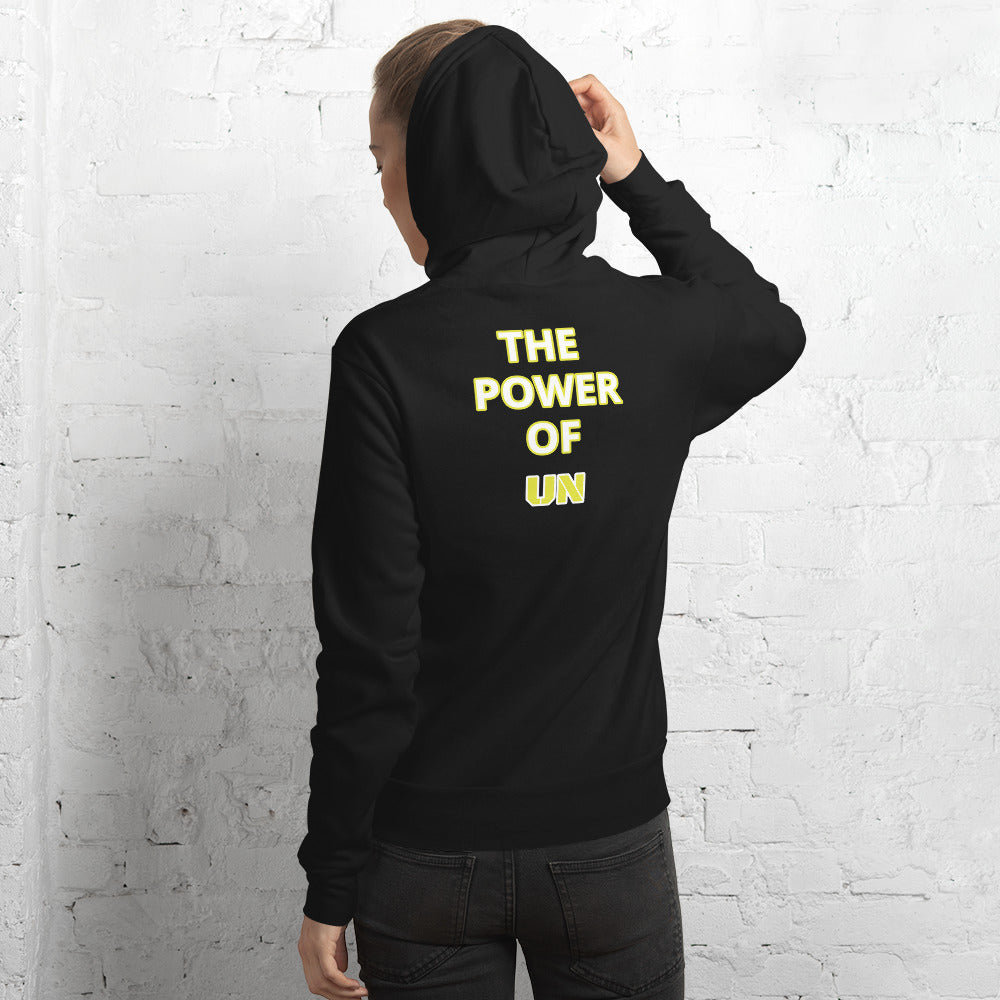 UN APPAREL EST.2014 UNISEX HOODIE IN 4 DIFFERENT COLORS