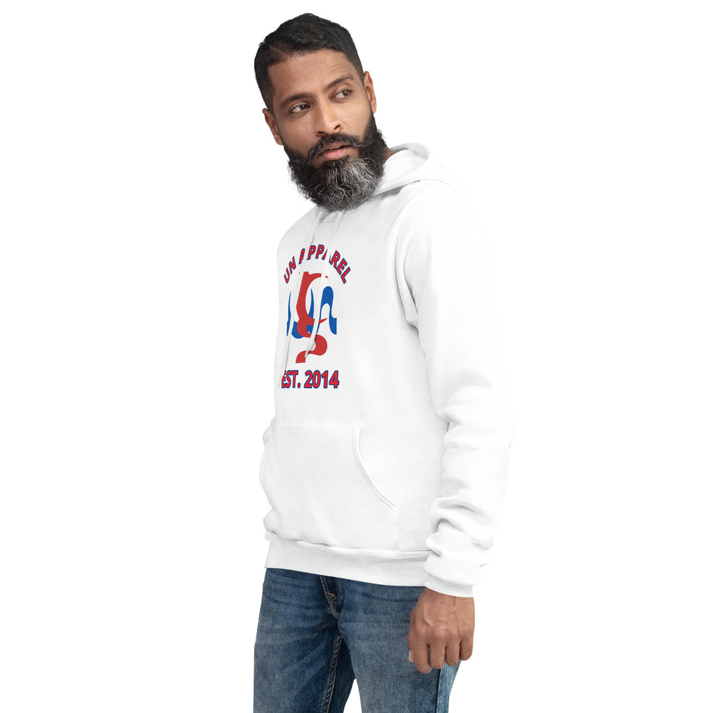 UN APPAREL EST.2014 UNISEX HOODIE IN 4 DIFFERENT COLORS