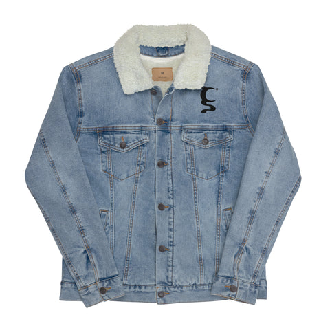 UN COLLECTION UNISEX DENIM SHERPA JACKET
