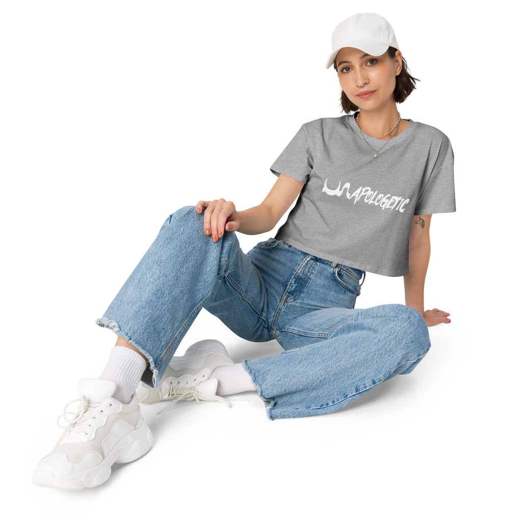 UN APOLOGETIC WOMEN'S CROP TOP IN 9 DIFFERENT COLORS