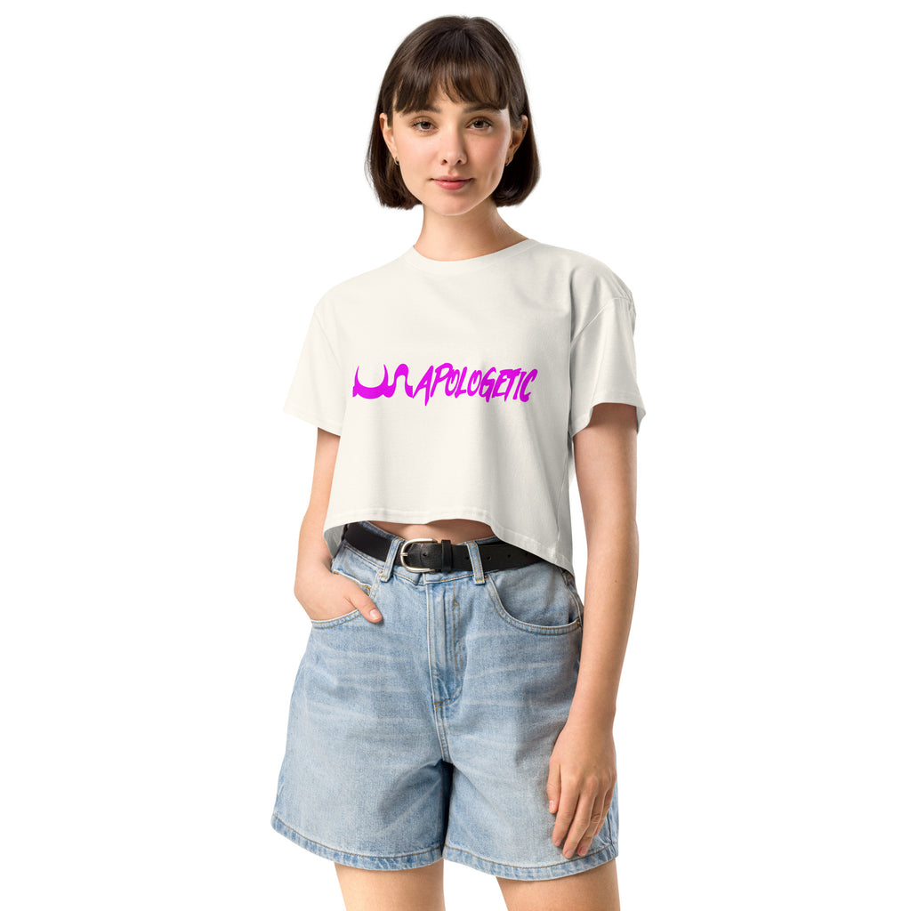 UN APOLOGETIC WOMEN'S CROP TOP IN 9 DIFFERENT COLORS