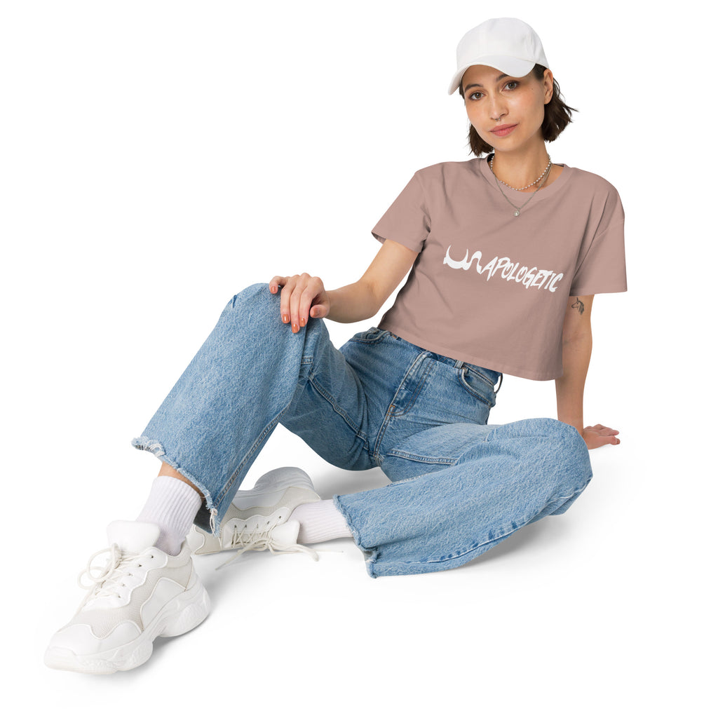 UN APOLOGETIC WOMEN'S CROP TOP IN 9 DIFFERENT COLORS