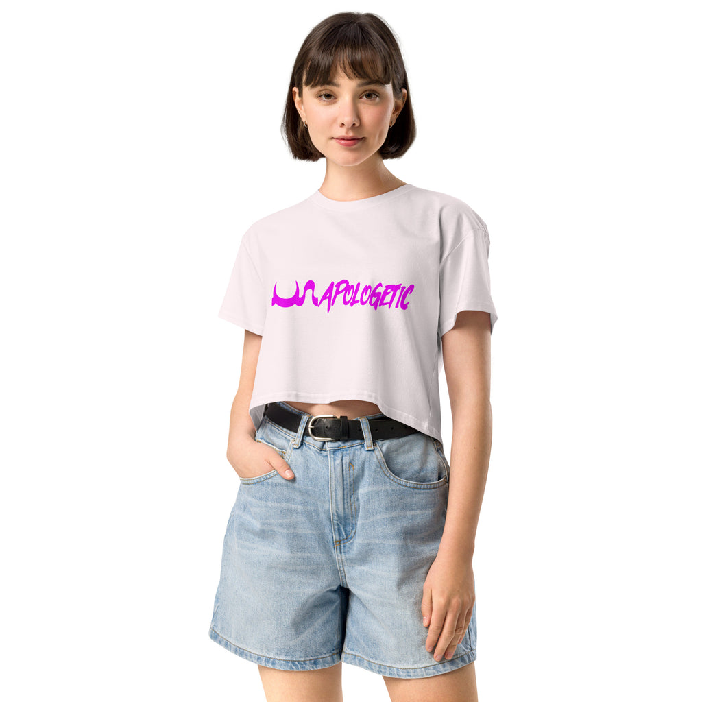 UN APOLOGETIC WOMEN'S CROP TOP IN 9 DIFFERENT COLORS