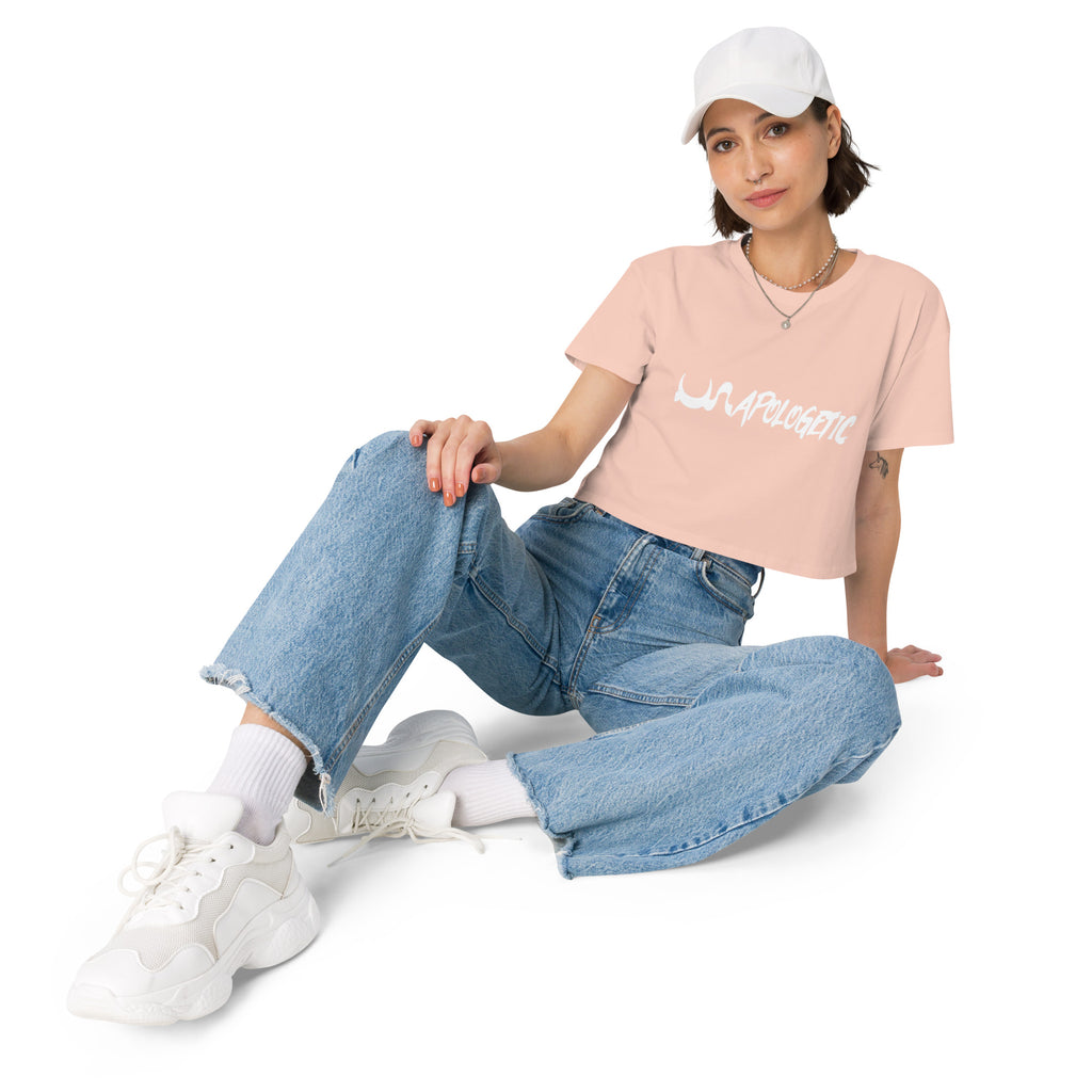 UN APOLOGETIC WOMEN'S CROP TOP IN 9 DIFFERENT COLORS