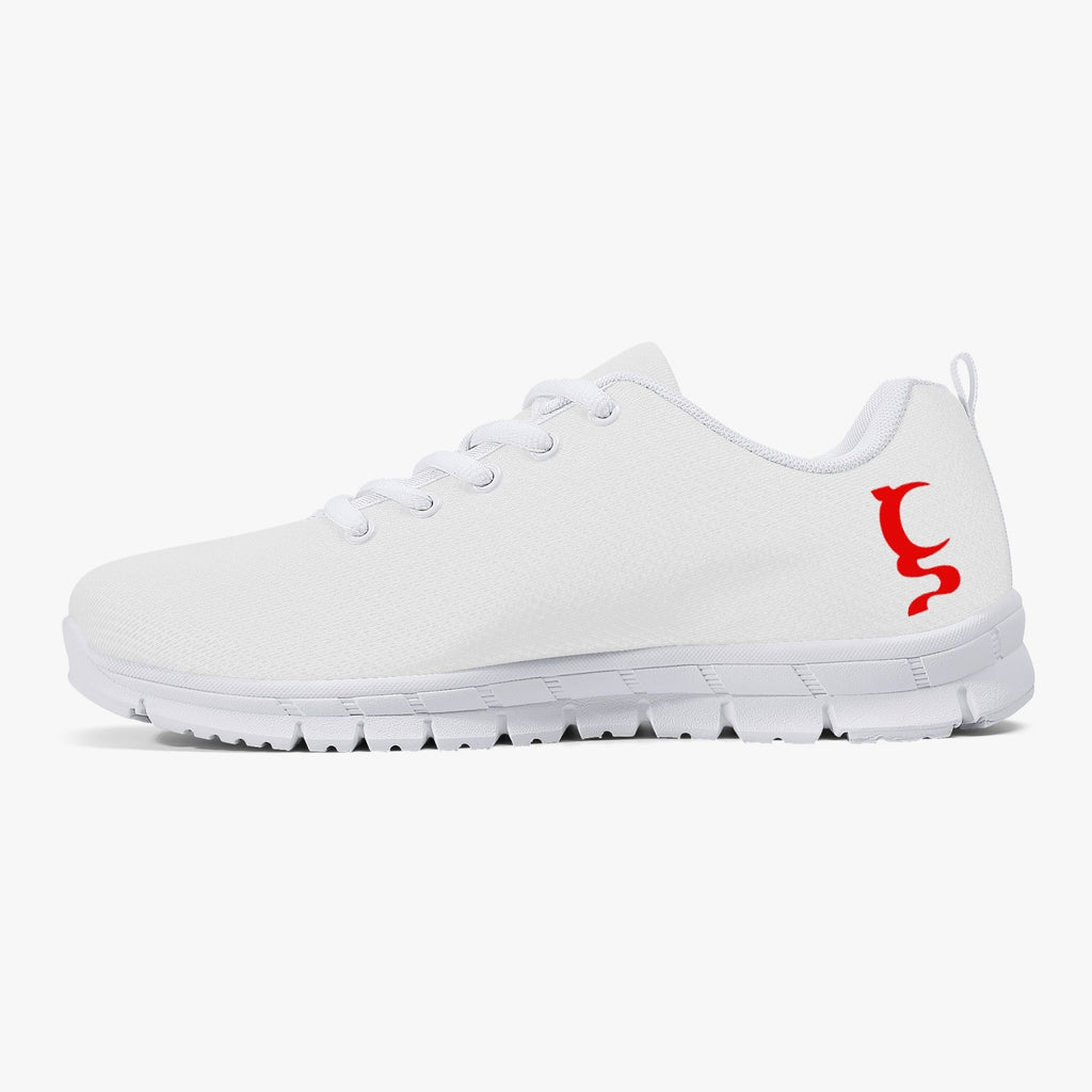 177. Classic Lightweight Mesh Sneakers - White/Black