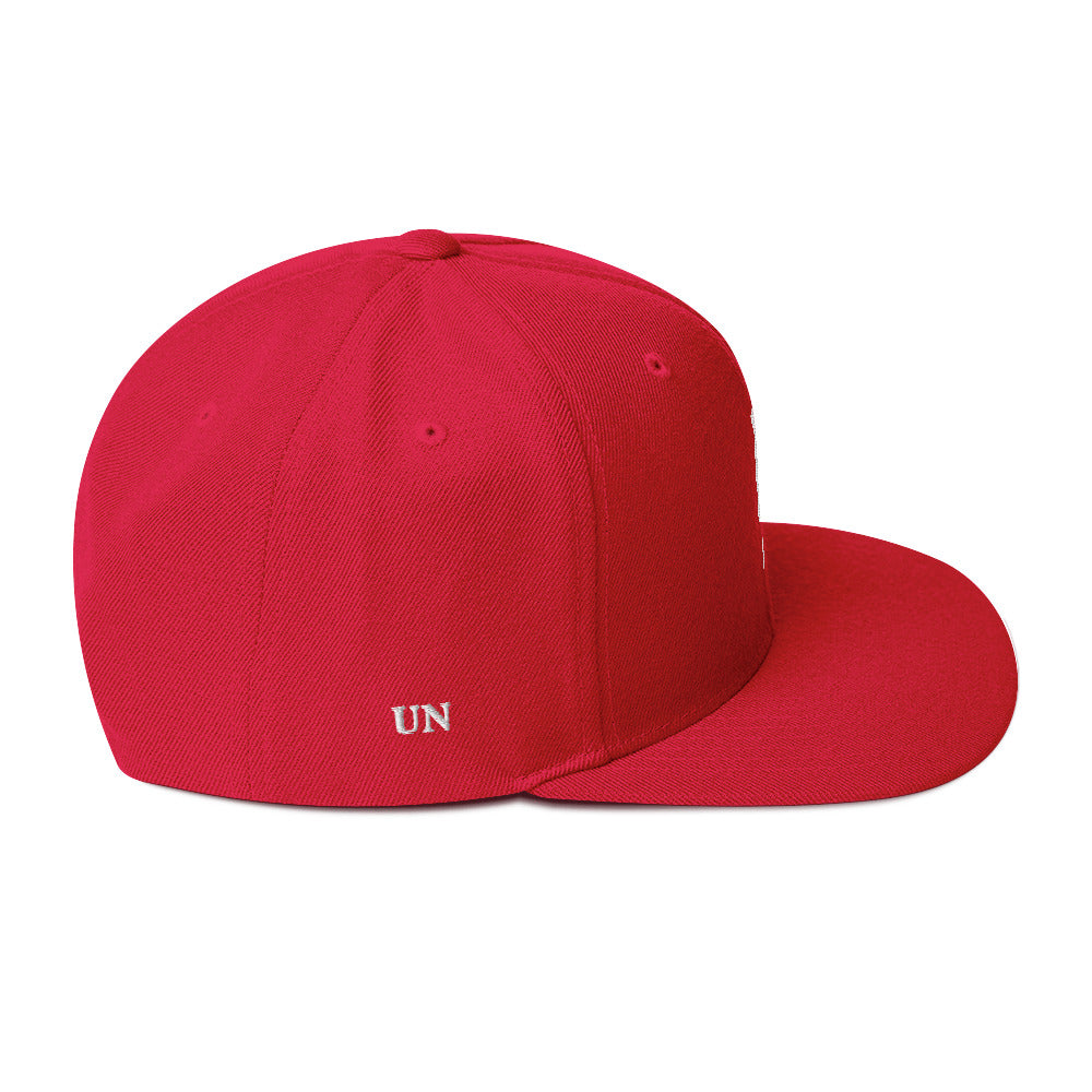 Embroidered White UN Logo in 11 different colors