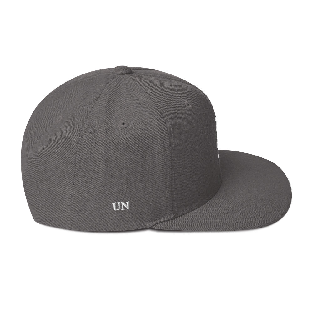 Embroidered White UN Logo in 11 different colors