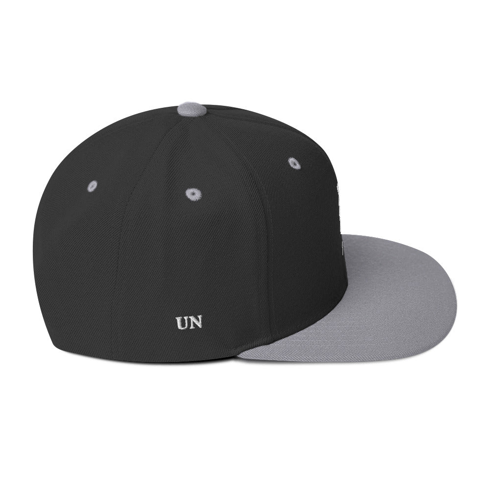 Embroidered White UN Logo in 11 different colors