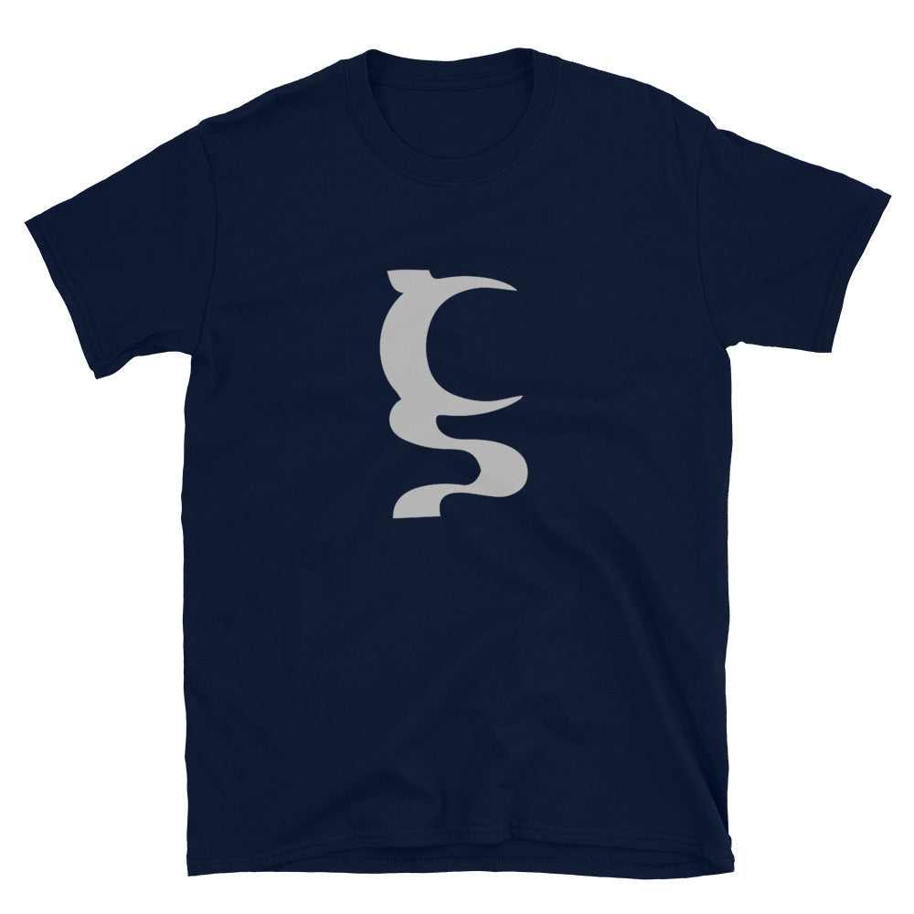 Gray UN Logo on 4 different color tshirts