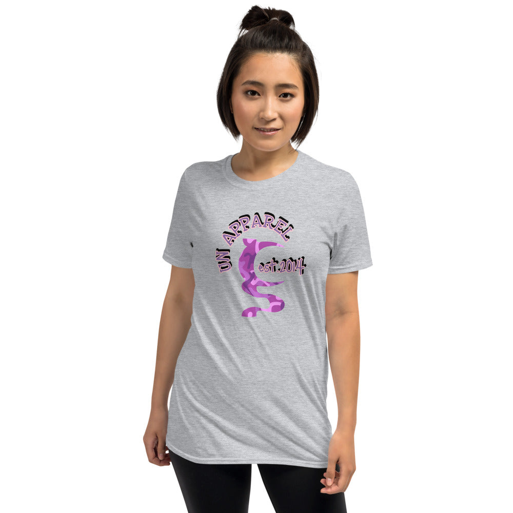 Purple Camouflage Logo T-Shirt*