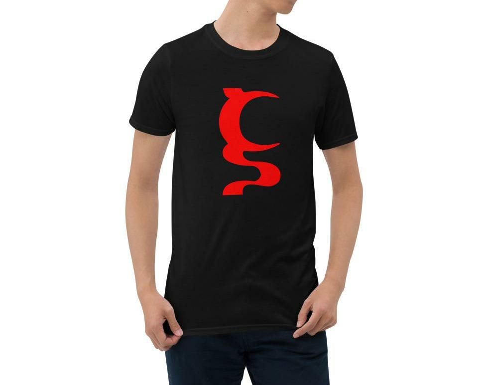 UN Red Logo on 5 different color tshirts