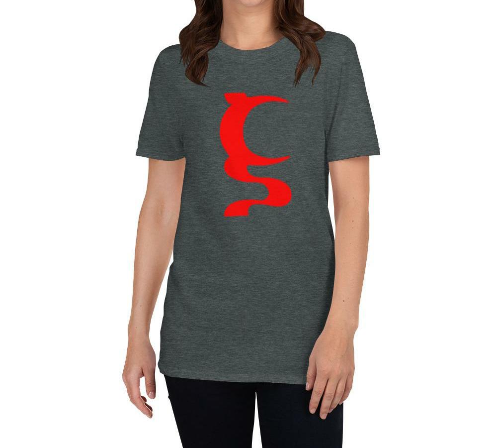 UN Red Logo on 5 different color tshirts