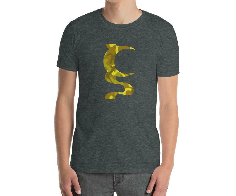 UN GOLD CAMOUFLAGE LOGO TSHIRT IN 5 DIFFERENT COLORS