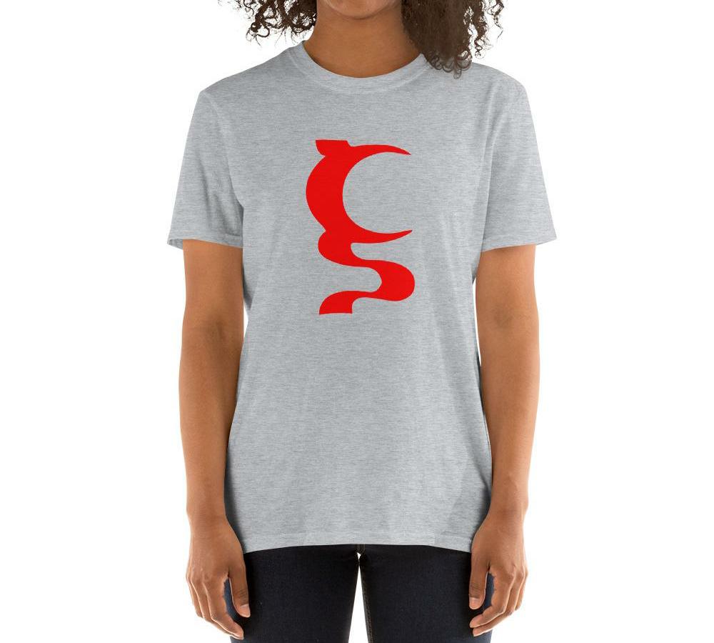 UN Red Logo on 5 different color tshirts