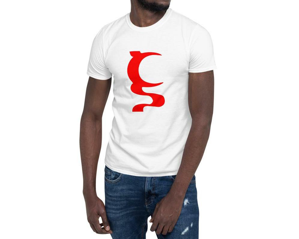 UN Red Logo on 5 different color tshirts