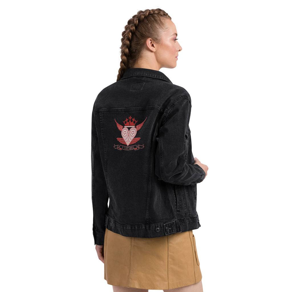 King of Hearts Unisex denim jacket